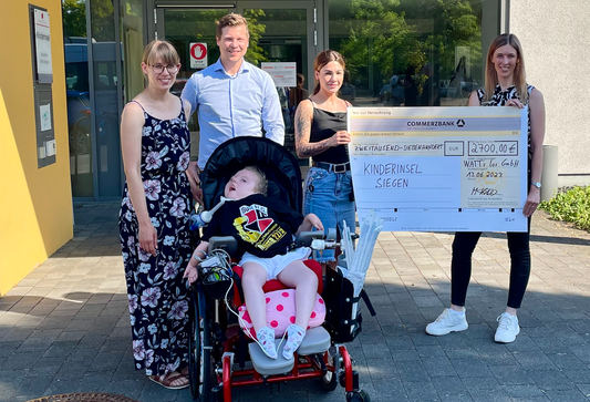 2700 Euro für schwerkranke Kinder - Vielen Dank für den großartigen Support