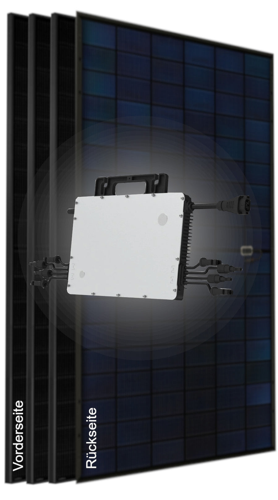 1,6kW Mini-PV Anlage | JA Solar & Hoymiles (drosselbar)