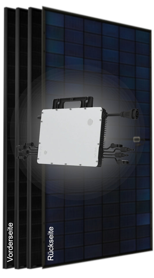 1,6kW Mini-PV Anlage | JA Solar & Hoymiles (drosselbar)