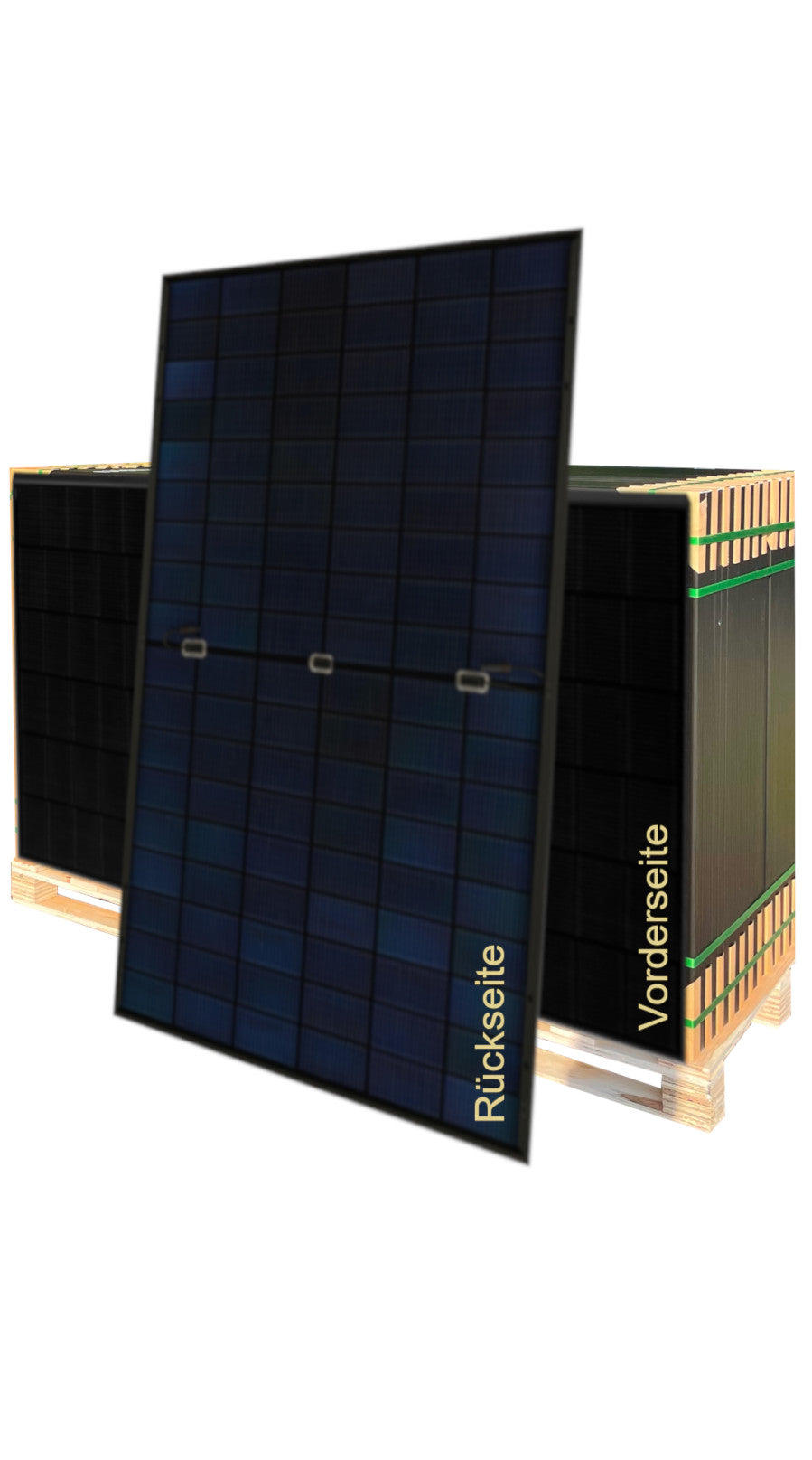 36x JA Solar JAM54D41 LB 445Wp - Bifacial & Full Black **0%MwSt**